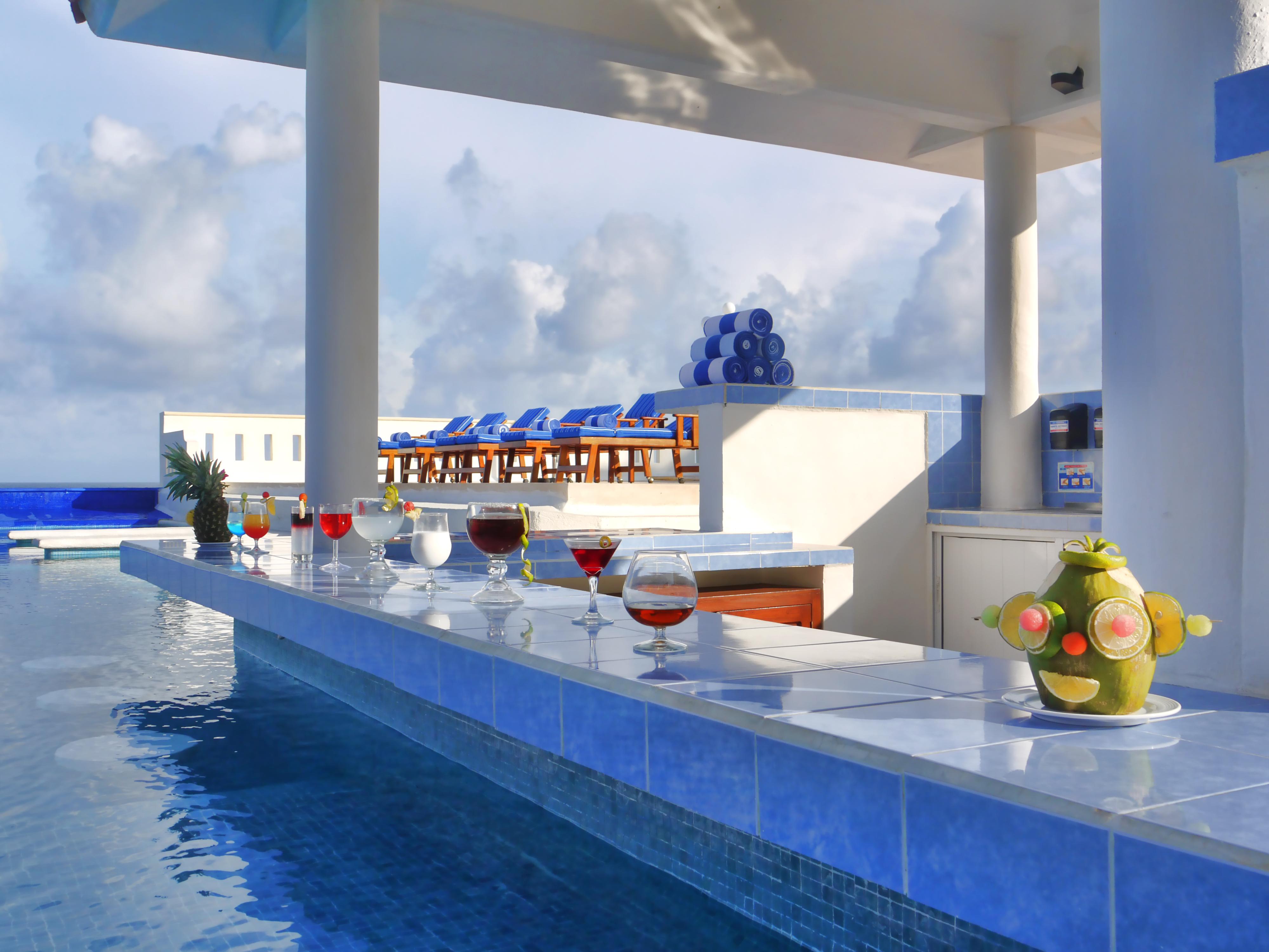 Hotel&Museo Casa Turquesa Cancun Bagian luar foto
