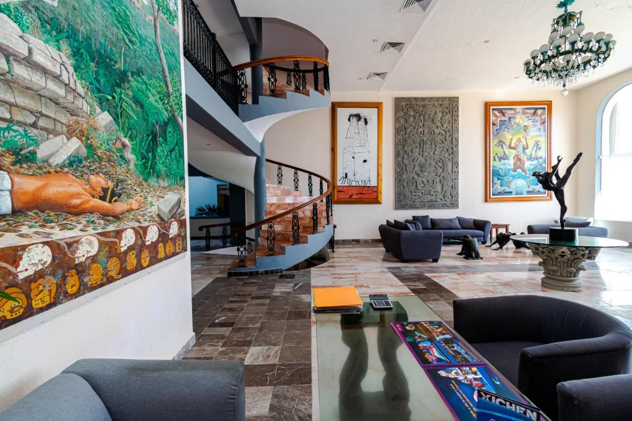 Hotel&Museo Casa Turquesa Cancun Bagian luar foto